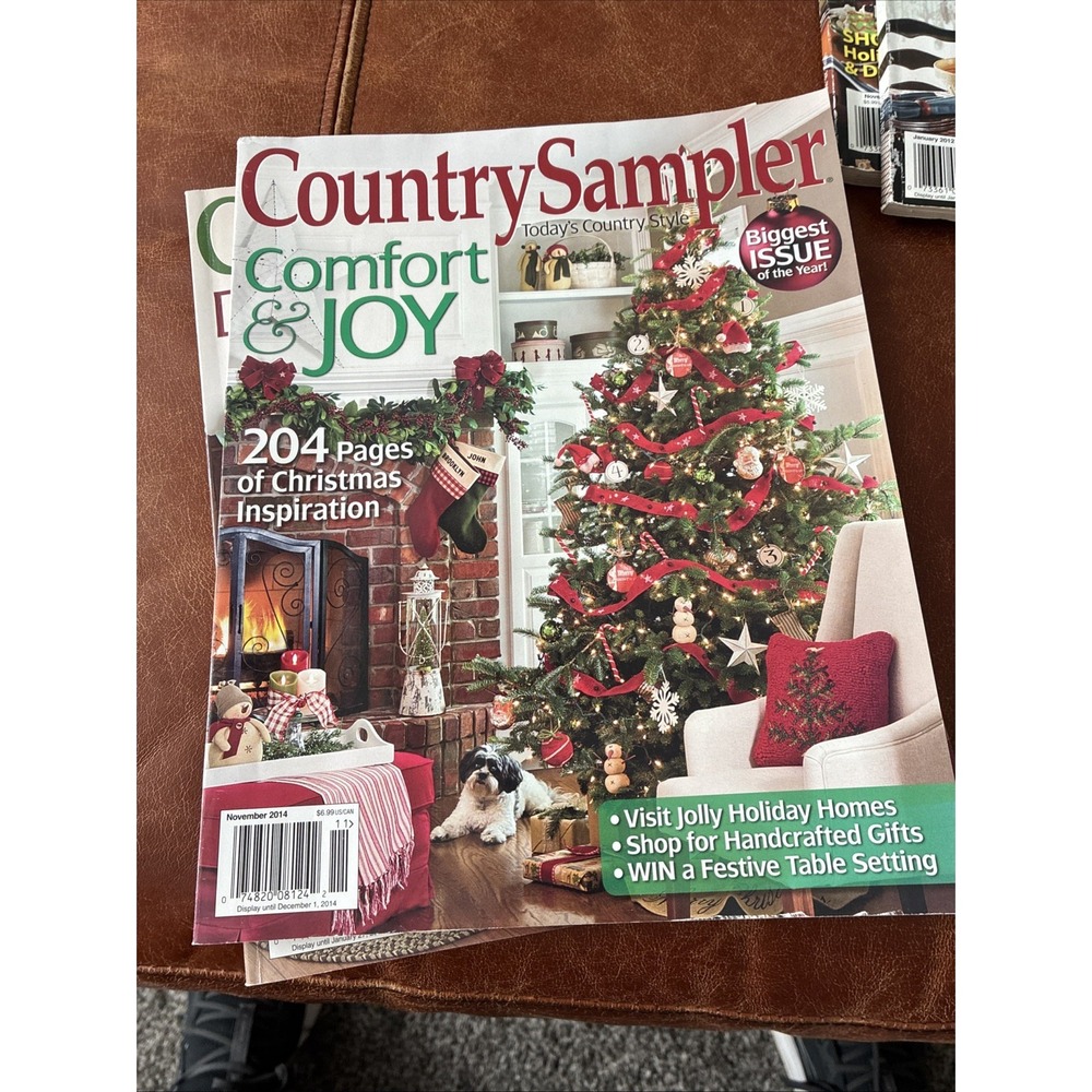 Country Sampler Magazine Lot 4 Issues Read For Dates-Decorating Ideas Home Decor - Picture 9 of 16
